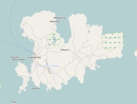 Nisida Mykonos map