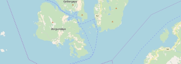 Nähtävyydet saari Borgundøya Matkailu 