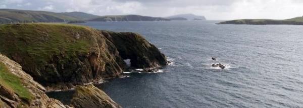  Severdighetene øy East Burra turisme 