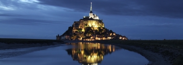  Sevärdheter ö Mont Saint-Michel turismen 